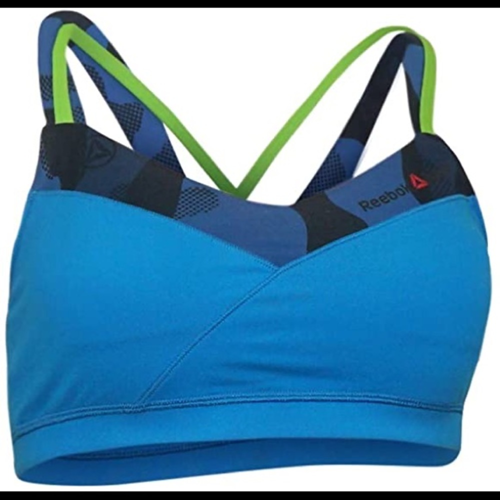 Blue Reebok Sports Bra💙